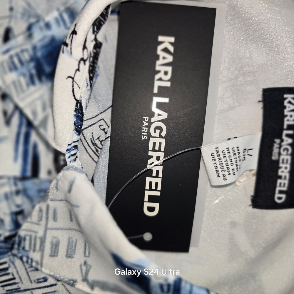 Stylish Graphic Print Shirt Jacket - Picture 9 of 10